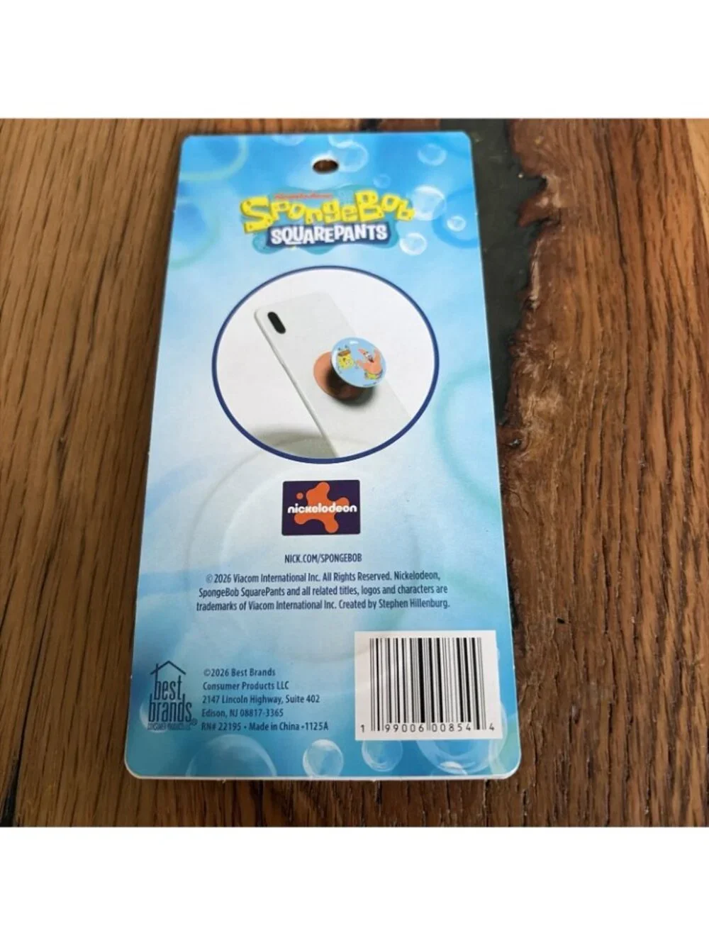 Nickelodeon￼“ SpongeBob Patrick Phone grip/stand. NEW Cartoons Throw Back 80s🔥